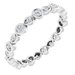 Accented Bezel-Set Eternity Band