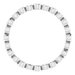Accented Bezel-Set Eternity Band