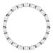 Accented Bezel-Set Eternity Band
