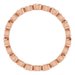 Accented Bezel-Set Eternity Band