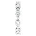 Accented Bezel-Set Eternity Band