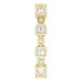 Accented Bezel-Set Eternity Band