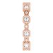 Accented Bezel-Set Eternity Band