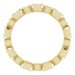 Accented Bezel-Set Eternity Band