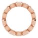 Accented Bezel-Set Eternity Band