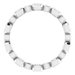 Accented Bezel-Set Eternity Band