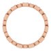 Accented Bezel-Set Eternity Band
