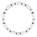 Accented Bezel-Set Eternity Band