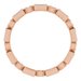 Accented Bezel-Set Eternity Band