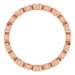 Accented Bezel-Set Eternity Band