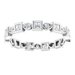 Accented Bezel-Set Eternity Band