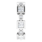 Accented Bezel-Set Eternity Band
