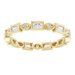 Accented Bezel-Set Eternity Band
