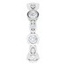 Accented Bezel-Set Eternity Band