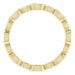 Accented Bezel-Set Eternity Band