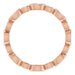 Accented Bezel-Set Eternity Band