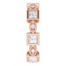 Accented Bezel-Set Eternity Band
