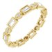 Accented Bezel-Set Eternity Band