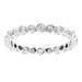 Accented Bezel-Set Eternity Band
