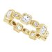 Accented Bezel-Set Eternity Band