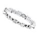 Accented Bezel-Set Eternity Band