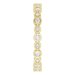 Accented Bezel-Set Eternity Band