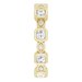 Accented Bezel-Set Eternity Band