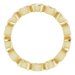 Accented Bezel-Set Eternity Band