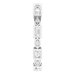 Accented Bezel-Set Eternity Band