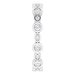 Accented Bezel-Set Eternity Band