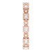 Accented Bezel-Set Eternity Band