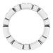 Accented Bezel-Set Eternity Band