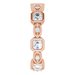 Accented Bezel-Set Eternity Band