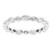Accented Bezel-Set Eternity Band