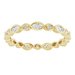 Accented Bezel-Set Eternity Band