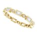 Accented Bezel-Set Eternity Band