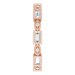 Accented Bezel-Set Eternity Band