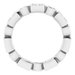 Accented Bezel-Set Eternity Band
