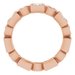 Accented Bezel-Set Eternity Band