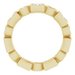Accented Bezel-Set Eternity Band