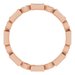 Accented Bezel-Set Eternity Band