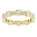 Bezel-Set Eternity Band