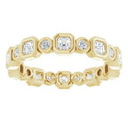 Bezel-Set Eternity Band