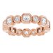 Bezel-Set Eternity Band