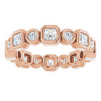 Bezel-Set Eternity Band