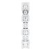 Bezel-Set Eternity Band