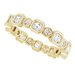Bezel-Set Eternity Band