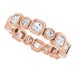 Bezel-Set Eternity Band
