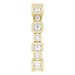 Bezel-Set Eternity Band