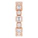 Bezel-Set Eternity Band
